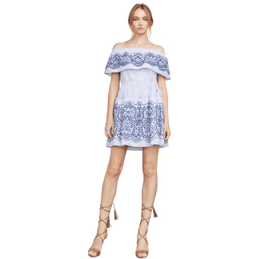 ❌Sold❌ BCBGMaxAzria Zoey Off-The-Shoulder Dress